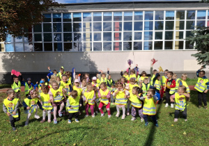 Wspólne zdjęcie przedszkolaków