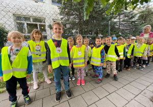 Grupa Smerfy gotowa do przemarszu