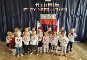 Grupa Biedronki podczas obchodów 11 listopada