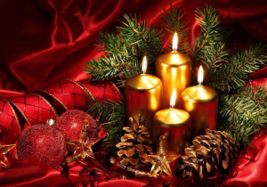 Stroik świąteczny.